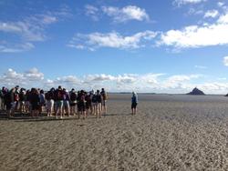 WEEK END DE RENCONTRES  AU MONT ST MICHEL